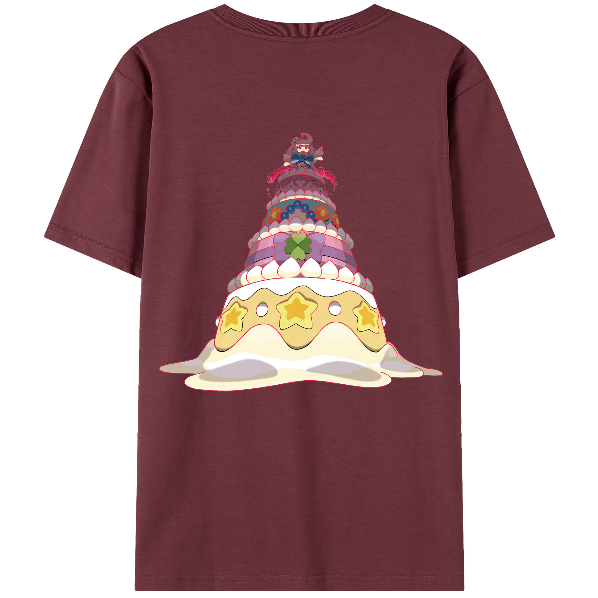 （画像用） ポケットモンスター Pokémon 綿100％半袖Tシャツ（背面プリント）